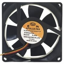 APOLLO FAN STD92A7RN 24V 0.09A 3 Wires DC Brushless Axial Cooling Fan