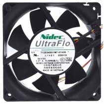 Nidec T12E54BS1M7-07A06 DC 54V 1.37A 2 / 3 / 4 Wires Axial Cooling Fan