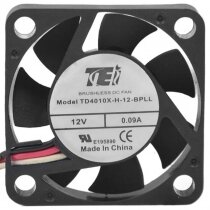TEI TD4010X-H-12-BPLL 12V 0.09A DC Brushless Axial Cooling Fan