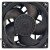 Delta THD0924HE DC 24V 1.80A 3 Wires DC Brushless Axial Cooling Fan