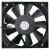 Panasonic UDQF6VH03CEP 12V 0.18A 3 Wires DC Brushless Axial Cooling Fan
