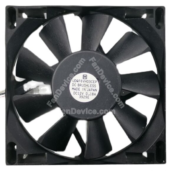 Panasonic UDQF6VH03CEP 12V 0.18A 3 Wires DC Brushless Axial Cooling Fan