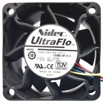 Nidec UltraFlo V60E12BS1B5-07T11 DC 12V 1.60A 67.3CFM Axial Cooling Fan