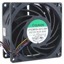 Sunon VF92381BX-Q01U-S9H DC 12V 34.80W 9238 Axial Cooling Fan