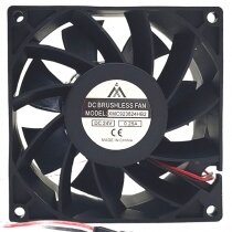 AAA XMC923824HB2 DC 24V 0.25A 2 Wires DC Brushless Axial Cooling Fan