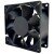 AAA XMC923824HB2 DC 24V 0.25A 2 Wires DC Brushless Axial Cooling Fan