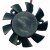 APISTEK GA41S2L DC 12V 0.10A 2 Wires Axial Cooling Fan
