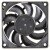 CoolerMaster FA07015E12BMC DC 12V 0.7A 7015 Axial Cooling Fan