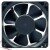 Y.S.TECH FD241238HB 24V 0.36A 2 Wires DC Brushless Axial Cooling Fan