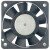Sanyo 109P0612H733 DC 12V 0.09A 2 Wires Axial Cooling Fan