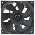 JSL JDH1238B 12V 2.4A 4 Wires 12038 DC Brushless PWM Axial Cooling Fan