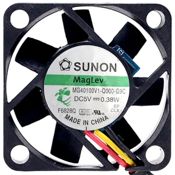 Sunon MG40100V1-Q000-G9C DC 5V 0.38W 3 / 4 Wires Maglev Cooling Fan