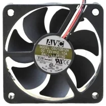 AVC C6010B12H DC 12V 0.10A 3 Wires Ball Bearing Axial Cooling Fan