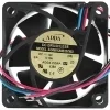 ADDA AG06012MB257903 12V 0.13A 3 Wires DC Brushless Axial Cooling Fan