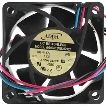 ADDA AG06012MB257903 12V 0.13A 3 Wires DC Brushless Axial Cooling Fan