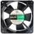 JIU LONG G12025HA2SL AC 220V 0.10A 2 Wires Axial Cooling Fan