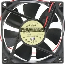 ADDA AD08024UB257104 12V 0.16A DC Brushless 2 Wires Axial Cooling Fan