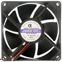 JAMICON PF0825R5HR-R 5V 0.64A 2 Wires Rifle Bearing Cooling Fan