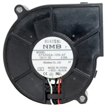 NMB 07525GA-12N-AT DC 12V 0.33A 3 Wires Blower Cooling Fan