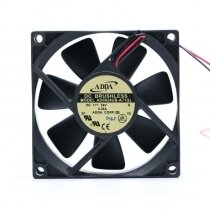 ADDA AD0824UB-A71GL DC 24V 0.26A 2 Wires Axial Cooling Fan