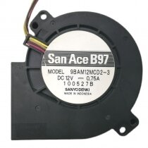 Sanyo Denki 9BAM12MCD2-3 DC 12V 0.75A 9733 Blower Cooling Fan