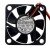 ADDA AD0424MS-G70 DC 24V 0.08A 2 Wires Axial Cooling Fan