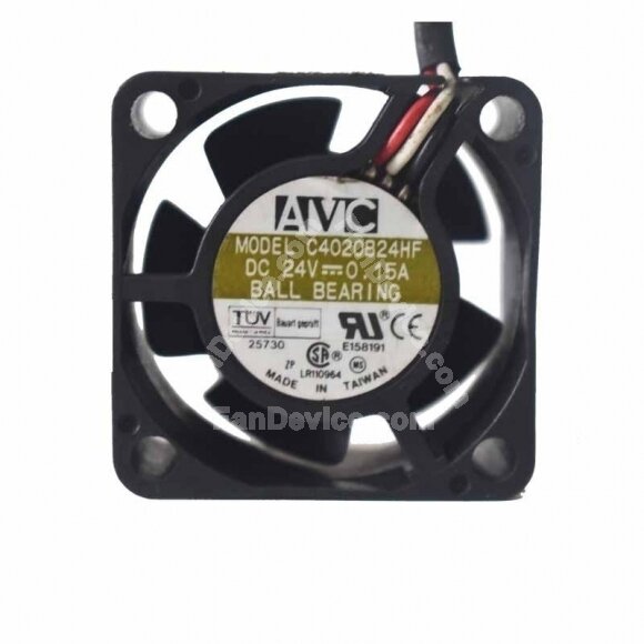 AVC C4020B24HF DC 24V 0.15A 2 Wires / 3 Wires Axial Cooling Fan