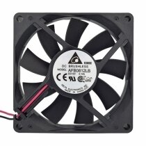 Delta AFB0812LB DC 12V 0.14A 2 Wires / 3 Wires / 4 Wires Axial Cooling Fan