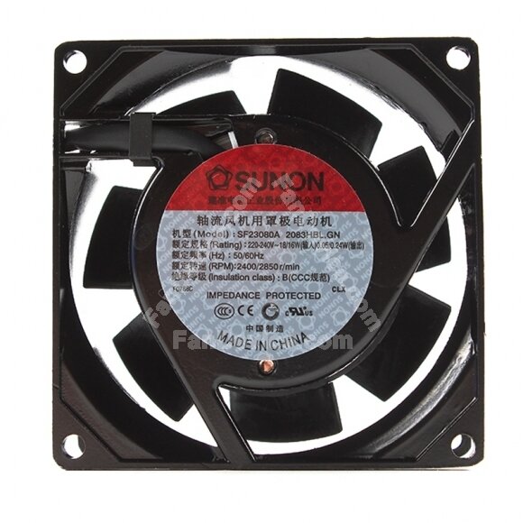 Sunon SF23080A 2083HBL.GN AC 220-240V 18/16W Axial Cooling Fan