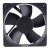 ADDA AD1224HB-Y51 DC 24V 0.25A 2 Wires Axial Cooling Fan