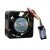NMB-MAT 1608KL-05W-B39 DC 24V 0.08A 3 Wires Axial Cooling Fan