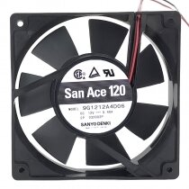 Sanyo Denki San Ace 120 9G1212A4D06 DC 12V 0.40A 12025 Axial Cooling Fan