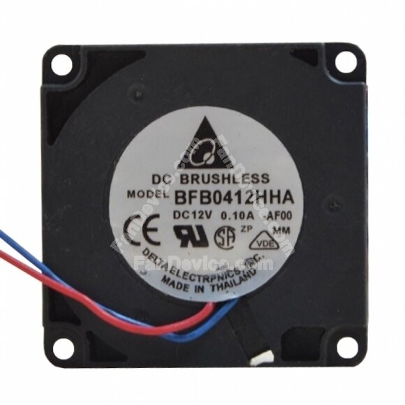 Delta BFB0412HHA DC 12V 0.10A 2 Wires / 3 Wires Blower Cooling Fan