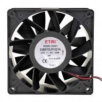 ETRI 338DY2LP13214 DC 24V 34W 12038 Axial Cooling Fan