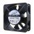 ADDA AA1281HB-AT AC 110-120V 0.25/0.2A 2 Wires Axial Cooling Fan