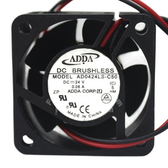 ADDA AD0424LS-C50 DC 24V 0.06A 4020 Axial Brushless Cooling Fan