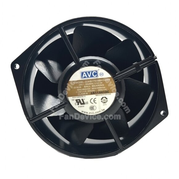 AVC D3KB1755BBH3WAW AC 220V 0.12A Axial Cooling Fan