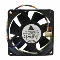 Delta AFB0712VH DC 12V 0.56A 2 Wires / 3 Wires / 4 Wires Axial Cooling Fan