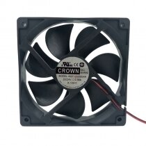 CROWN AGE12025B24H DC 24V 0.38A 2 Wires / 3 Wires / 4 Wires Axial Cooling Fan