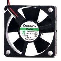 Sunon GM1235PFV2-8 DC 12V 0.5W 2 Wires / 3 Wires Axial Cooling Fan