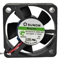Sunon MC30101V1-0000-G99 DC 12V 0.58W 3010 Axial Cooling Fan