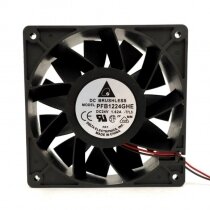 Delta PFB1224GHE DC 24V 1.62A 2 Wires / 3 Wires / 4 Wires Axial Cooling Fan