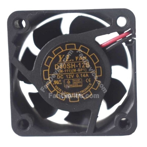 YaLn Fan Yate Loon D40SH-12B DC 12V 0.14A 4015 Axial Cooling Fan