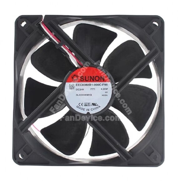 Sunon EEC0382B1-000C-F99 DC 24V 9.20W 12038 Axial Cooling Fan