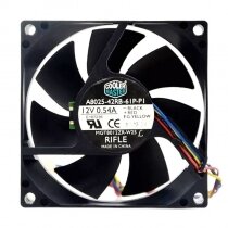 COOLER MASTER A8025-42RB-61P-P1 DC 12V 0.54A 8025 Axial Cooling Fan