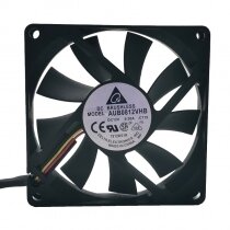 Delta AUB0812VHB DC 12V 0.30A 2 Wires / 3 Wires / 4 Wires Axial Cooling Fan