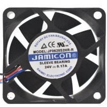 JAMICON JF0625S2HR-R DC 24V 0.17A 6025 Axial Sleeve Bearing Cooling Fan