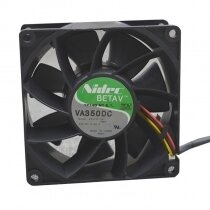 Nidec VA350DC V35131-58 DC 24V 0.53A 2 Wires / 3 Wires Axial Cooling Fan