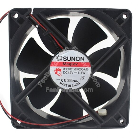 Sunon Maglev MEC0381V2-000C-A99 DC 12V 5.1W 12038 Axial Cooling Fan