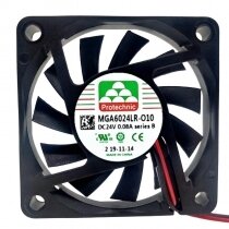 Magic MGA6024LR-O10 DC 24V 0.08A 6010 Axial Cooling Fan